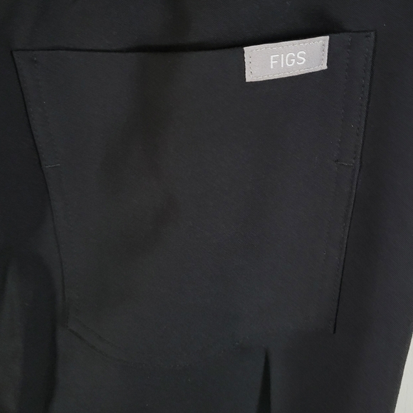 FIGS Black Technical Collection Jogger Comfortable Scrubs Size XS/P - Picture 10 of 10